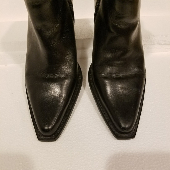 Hokus Pokus black ankle boots size 8.5 - Picture 3 of 16
